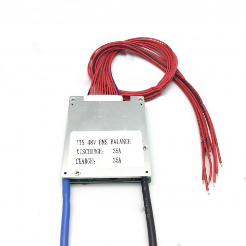 BMS Li-ion 13s 48v 35A симметрия