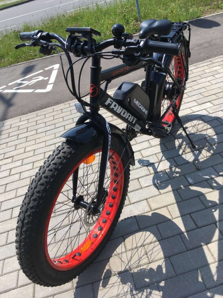 Электровелосипед Fat Bike FAVORIT 750W с багажником