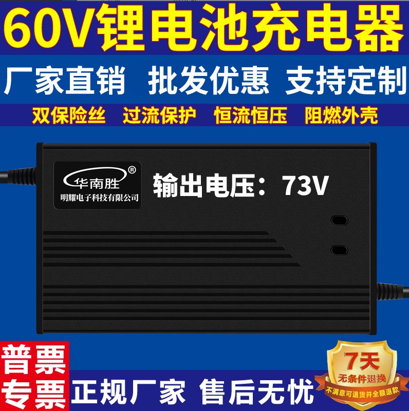 Зарядное устройство LiFePO4 60v2a (73v)
